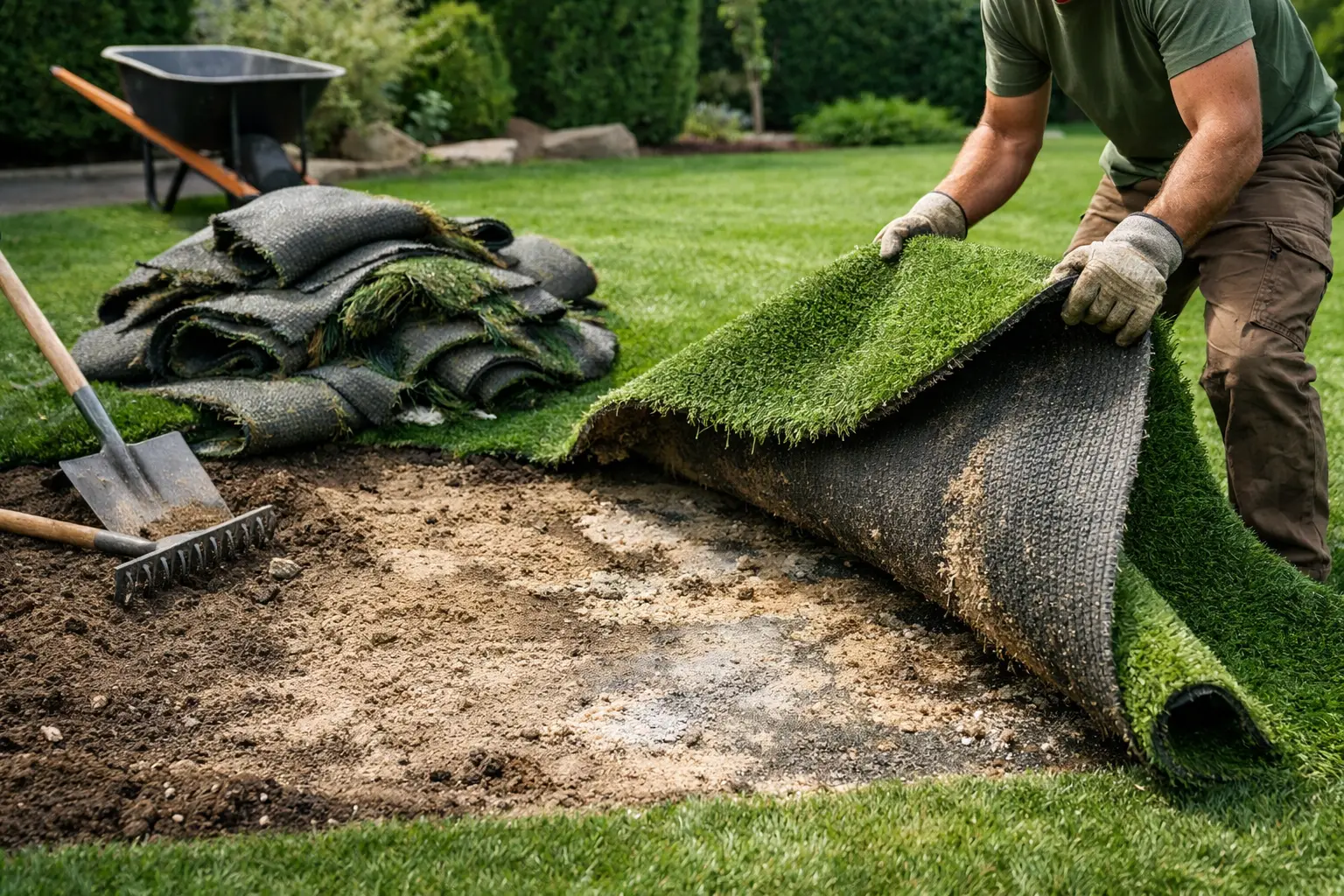 Astro Turf Removal Done Properly
