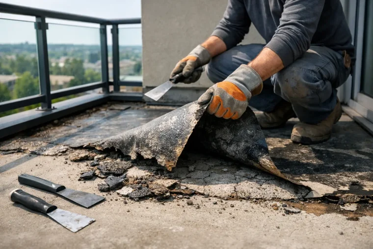 Balcony Membrane Removal Guide