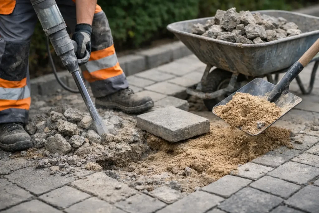 Bedding & Screed Removal Done Properly