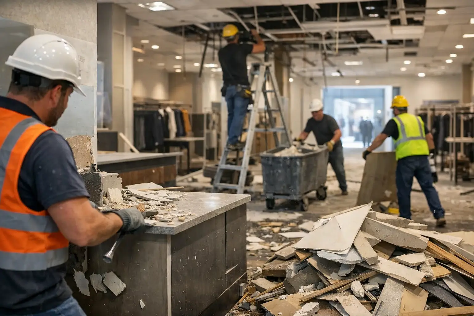 Shop & Business De-Fit Done Properly