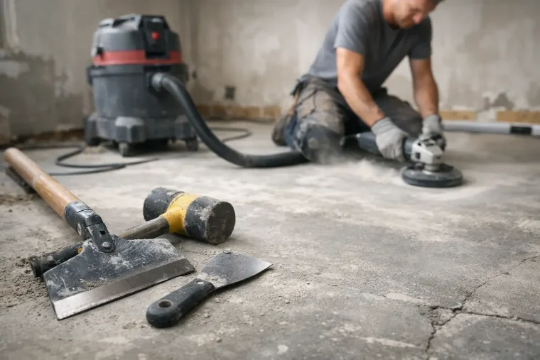 How to Prepare Concrete Subfloor Properly