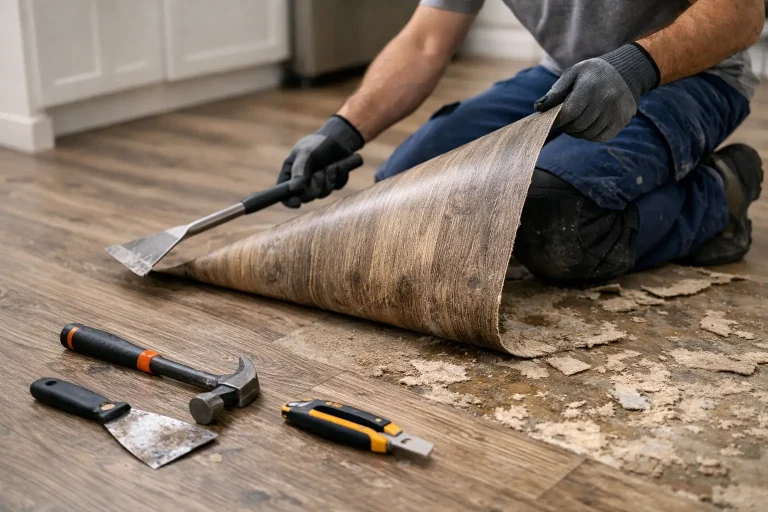 How to Remove Vinyl Flooring Properly