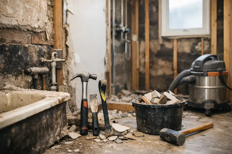 How to Strip Bathroom for Renovation Properly