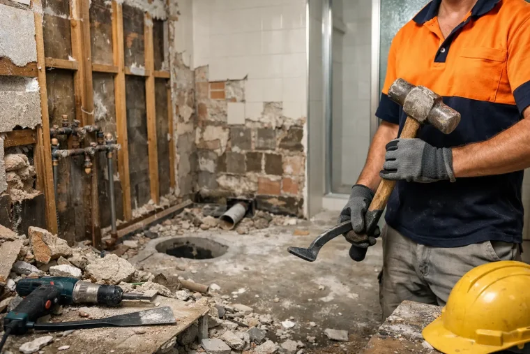 Brisbane Bathroom Strip Out Done Properly