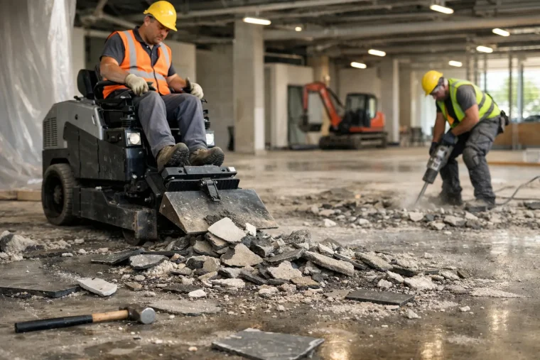 Commercial Floor Demolition Done Properly