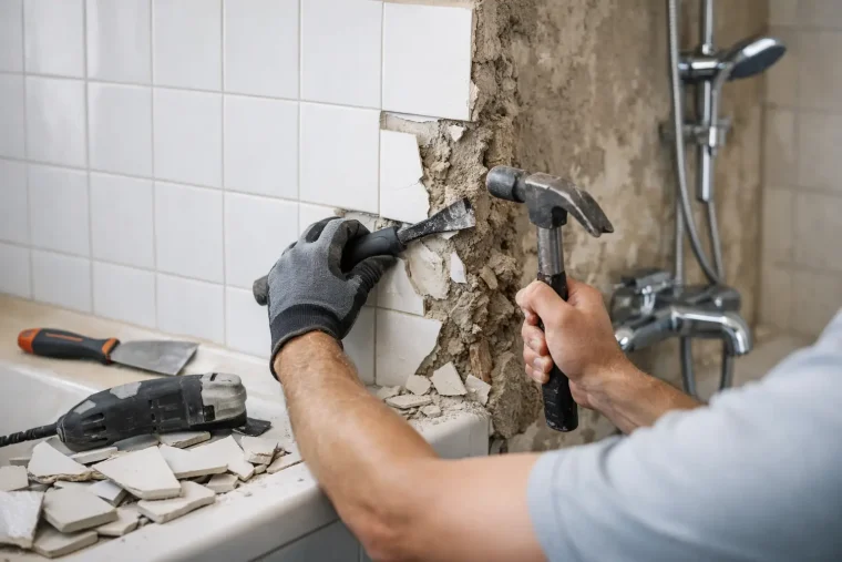 How to Strip Bathroom Tiles Properly