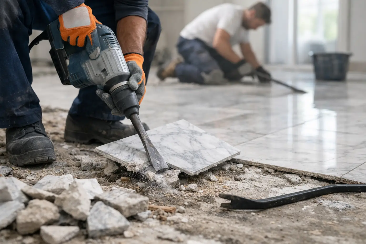 How to Remove Marble Floor Safely Without Damage