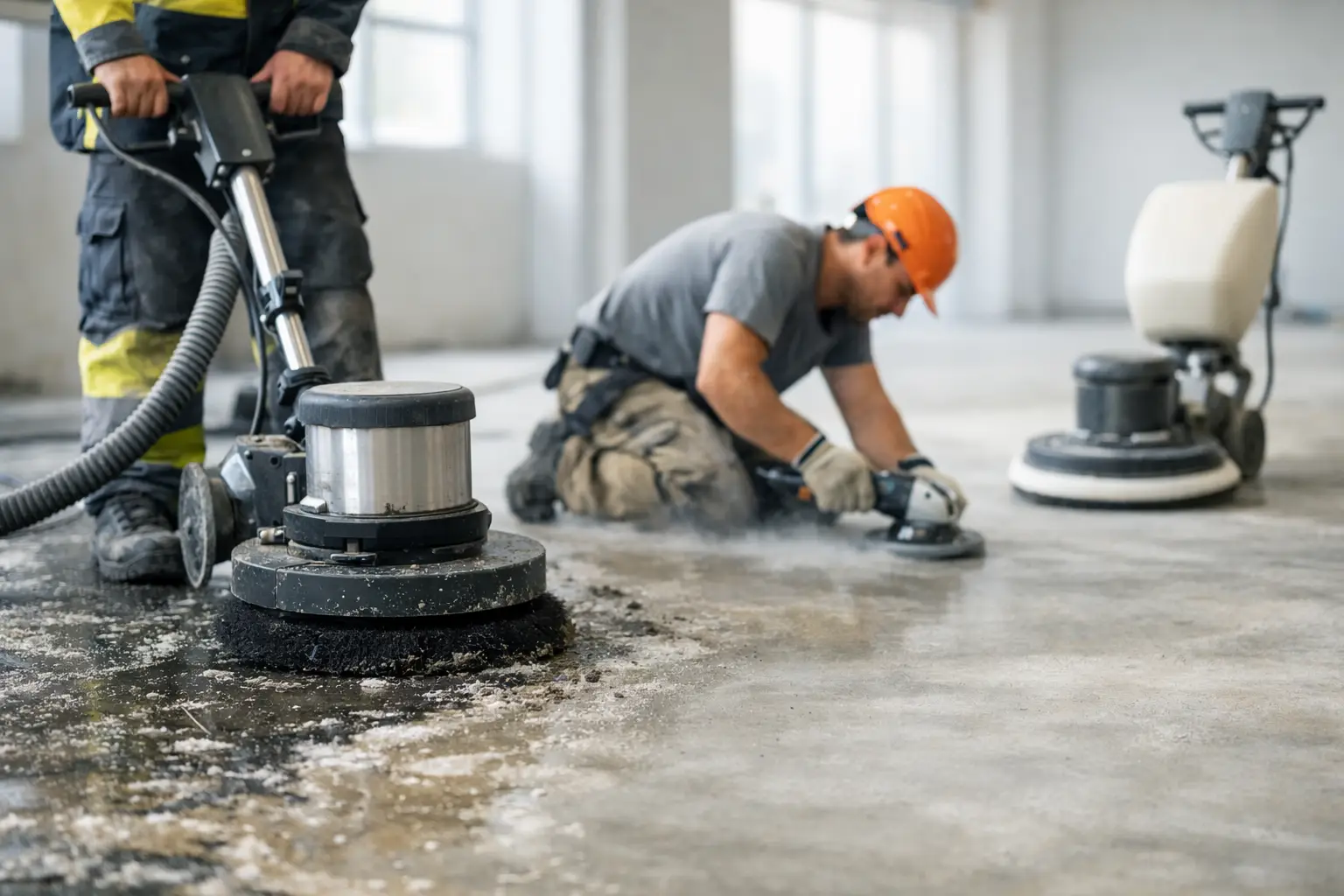 Rapid Stripped Floor Stripping and Surface Preparation