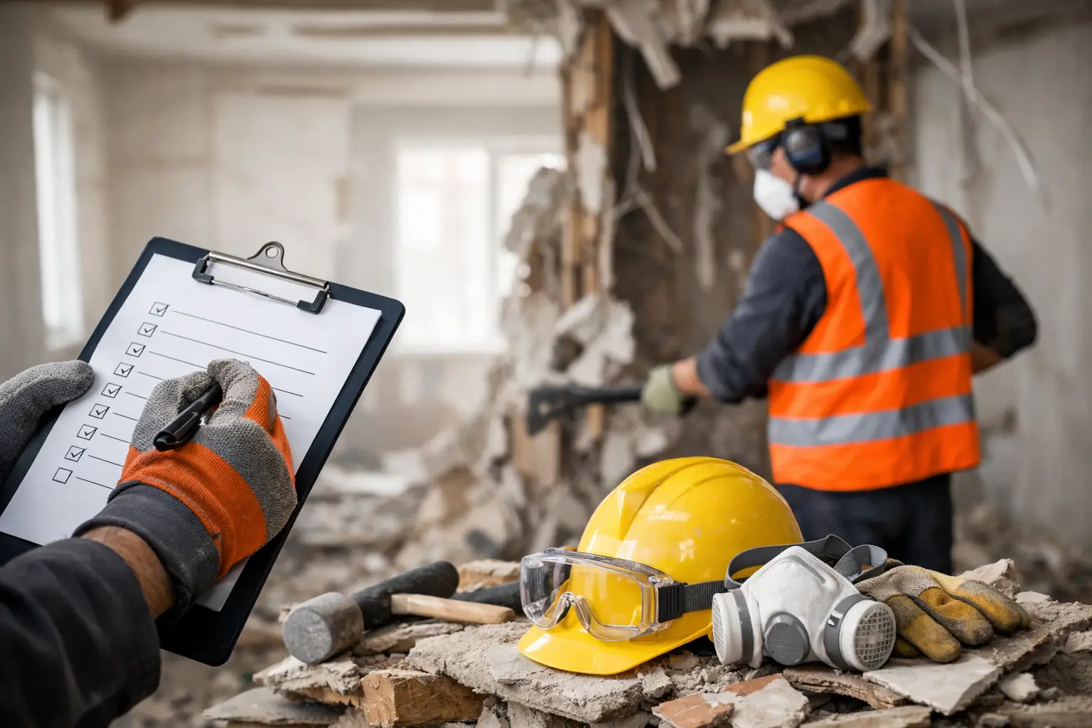Demolition Safety Checklist for Clean Strip-Outs