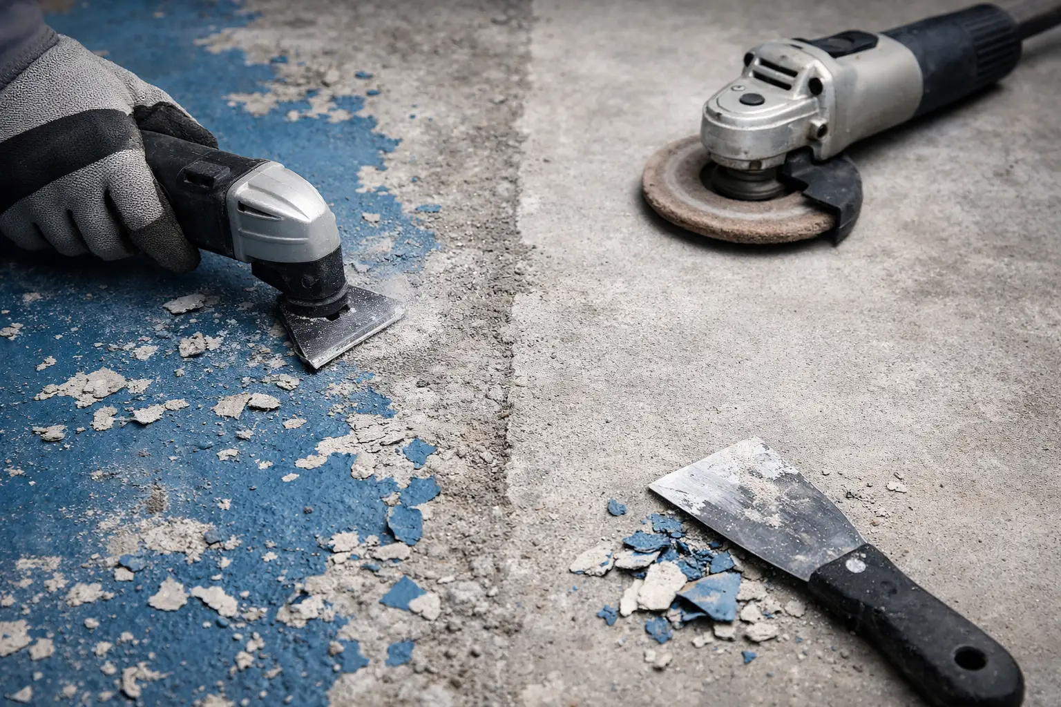 How to Remove Painted Concrete Without Damage