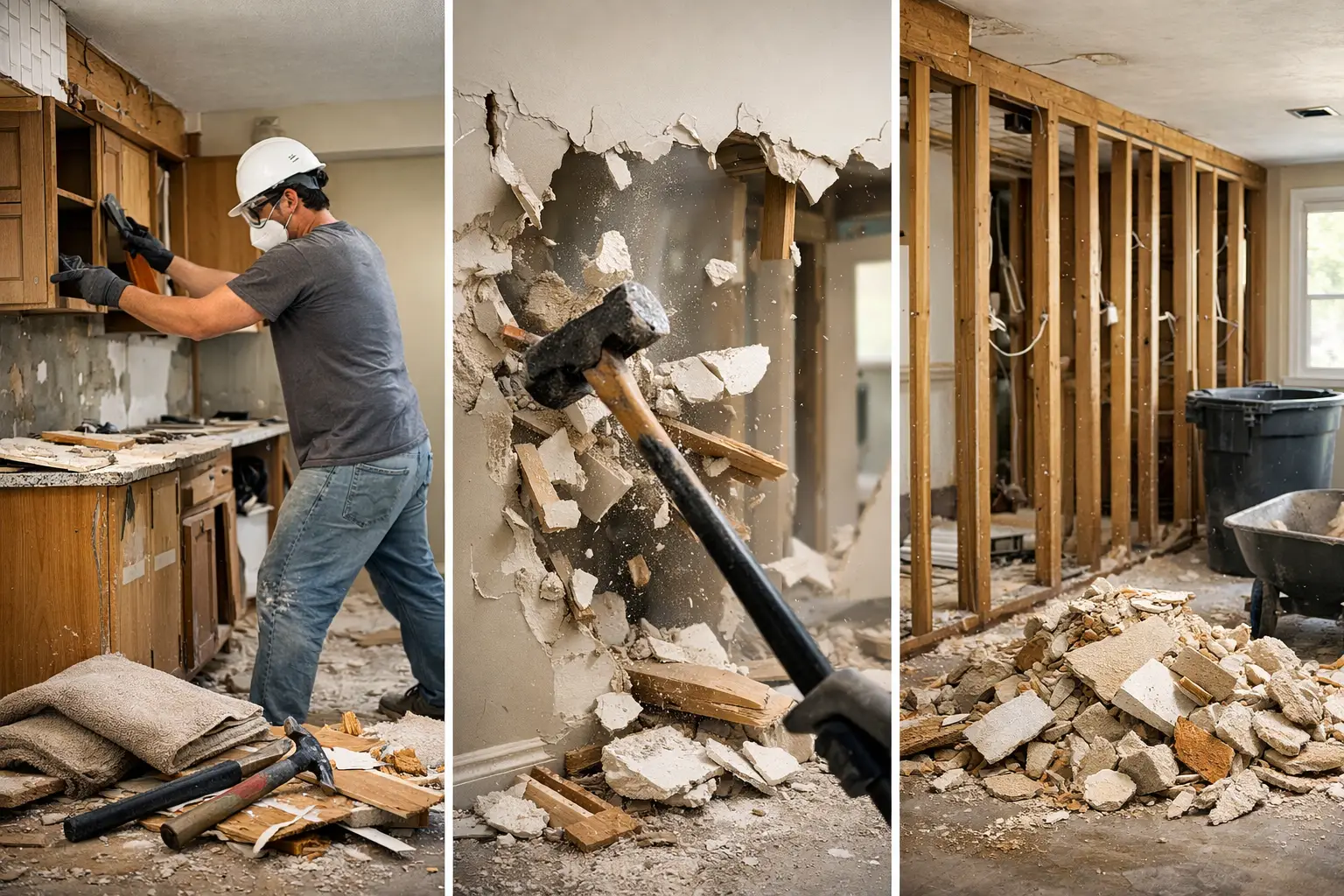 Renovation Demolition Sequence in the Right Order
